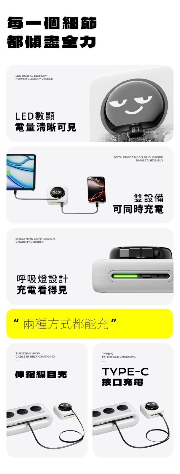 Fansdreams 史上最細最輕 20000mAh 充電寶【SE322】