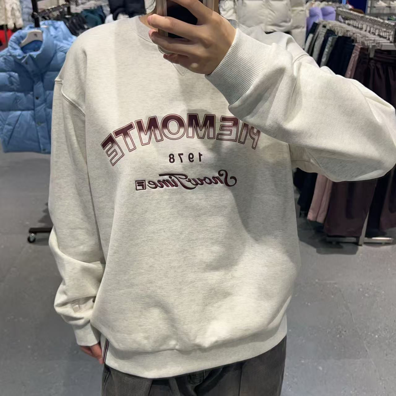 韓國 FILA Piemonte Fleece Long Sleeve【FA031】