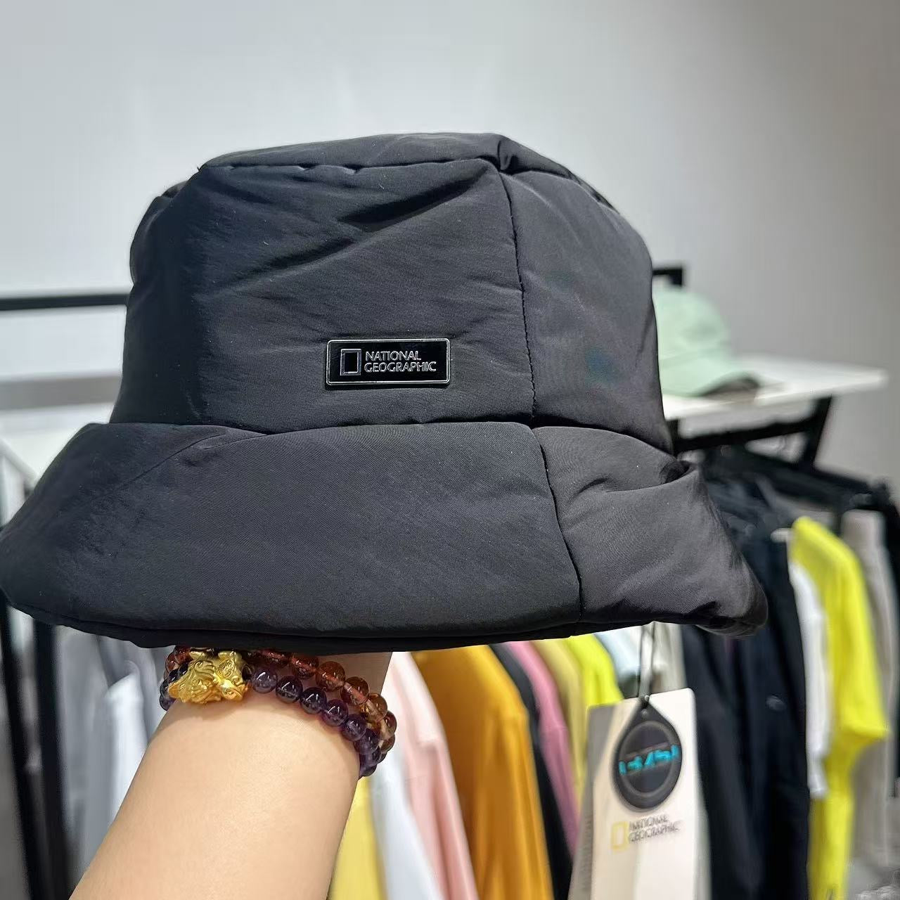 韓國 National Geographic Padded Hat 【NG173】