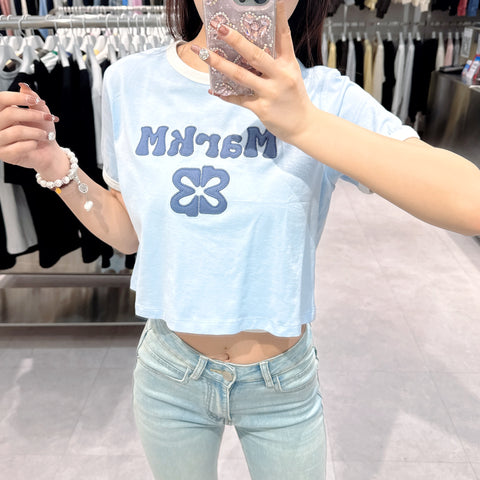韓國 Markm (W) WAVE T-SHIRT【MA077】