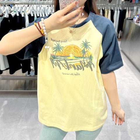 韓國 Markm BEACH TSHIRT【MA078】
