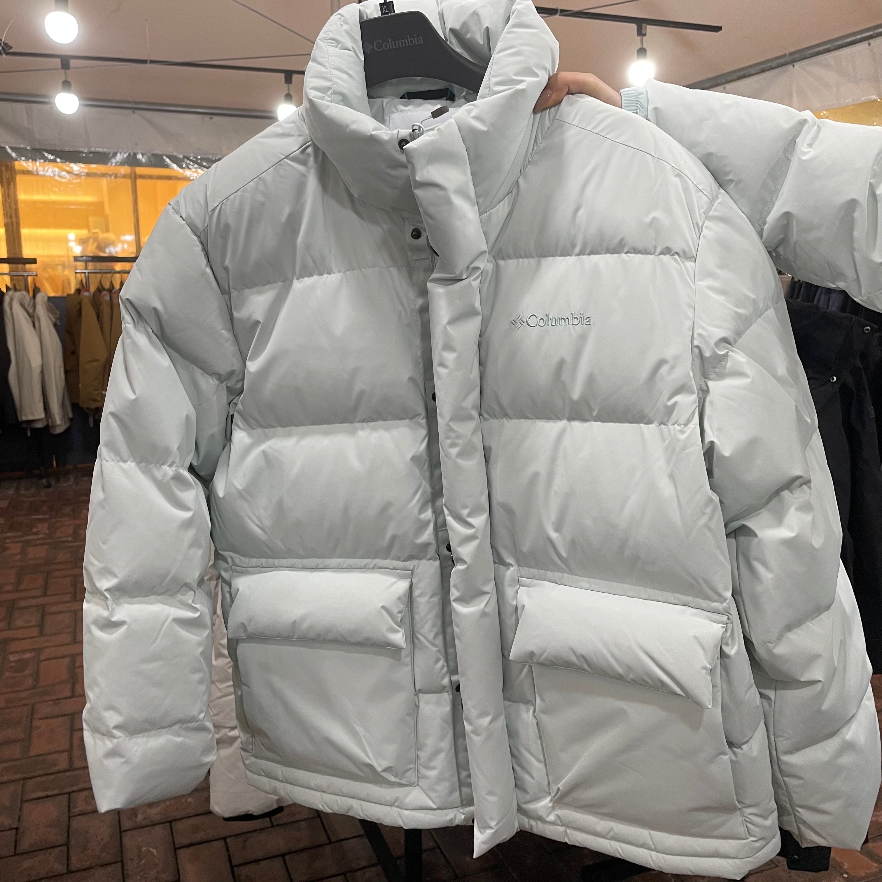 韓國 Columbia Goose Heavy Short Down Jacket【CB098】