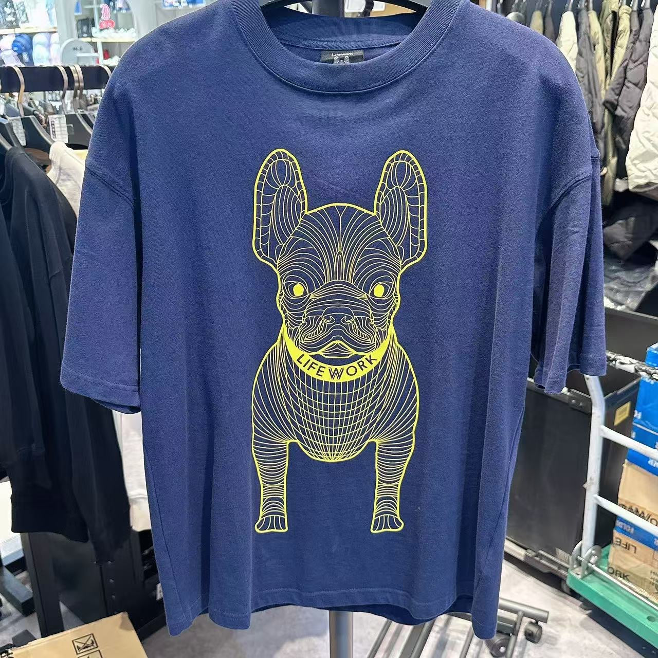 韓國 LifeWork Big Radog Short Sleeved T-shirt【LW042】