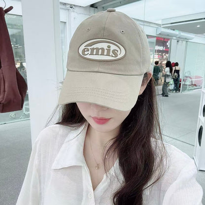 韓國 EMIS Rubber Patch Ball Cap【ES087】