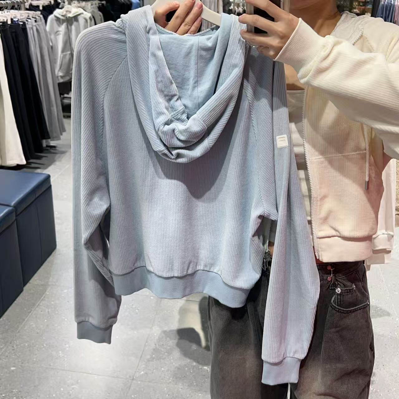 韓國 FILA Velour Hooded Zip-Up【FA052】