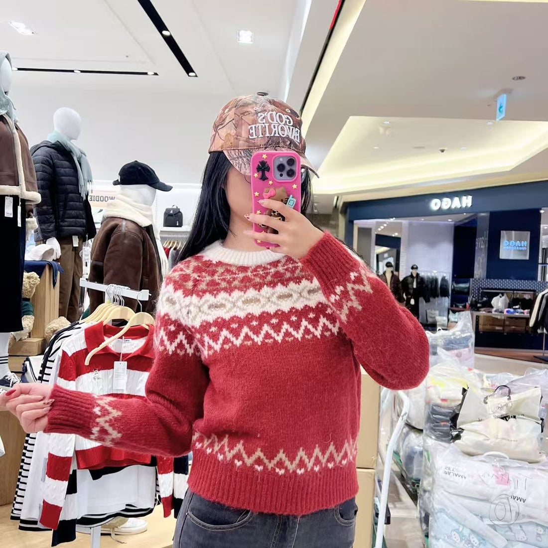 韓國 SPAO Fair Isle Sweater【SP312】