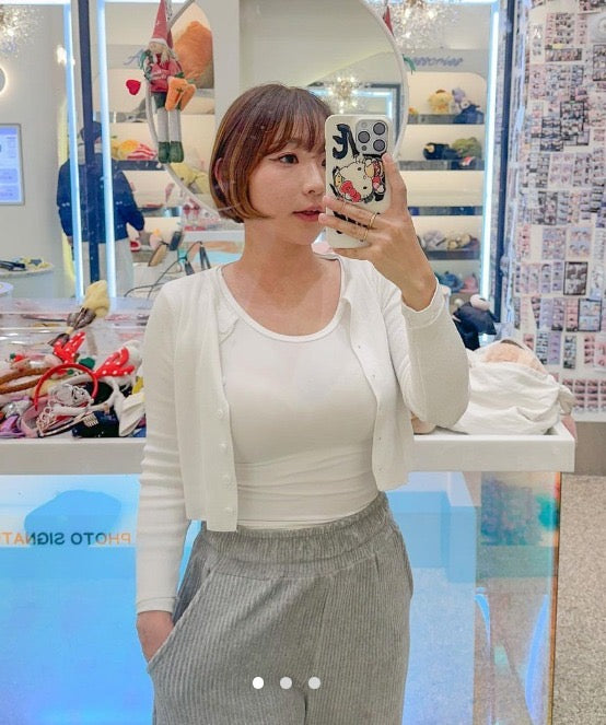 韓國 Marun5 Heat Touch 2025最新款 女裝Slim U領 瑞士研發 - 專利發熱保暖衣/打底衫【SE308】