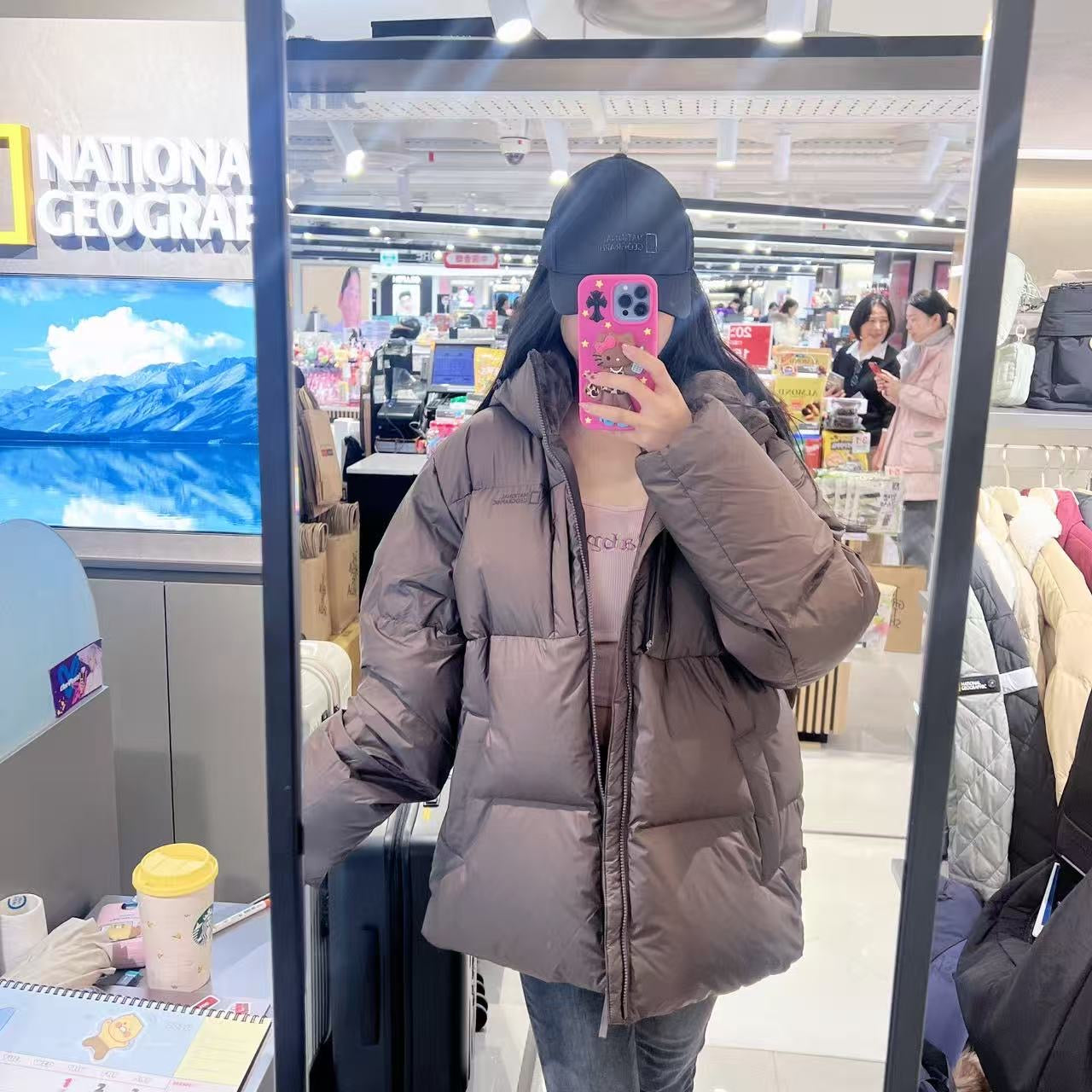 韓國 National Geographic Chitra Hoodie Goose Down Jumper (鵝絨)【NG260】