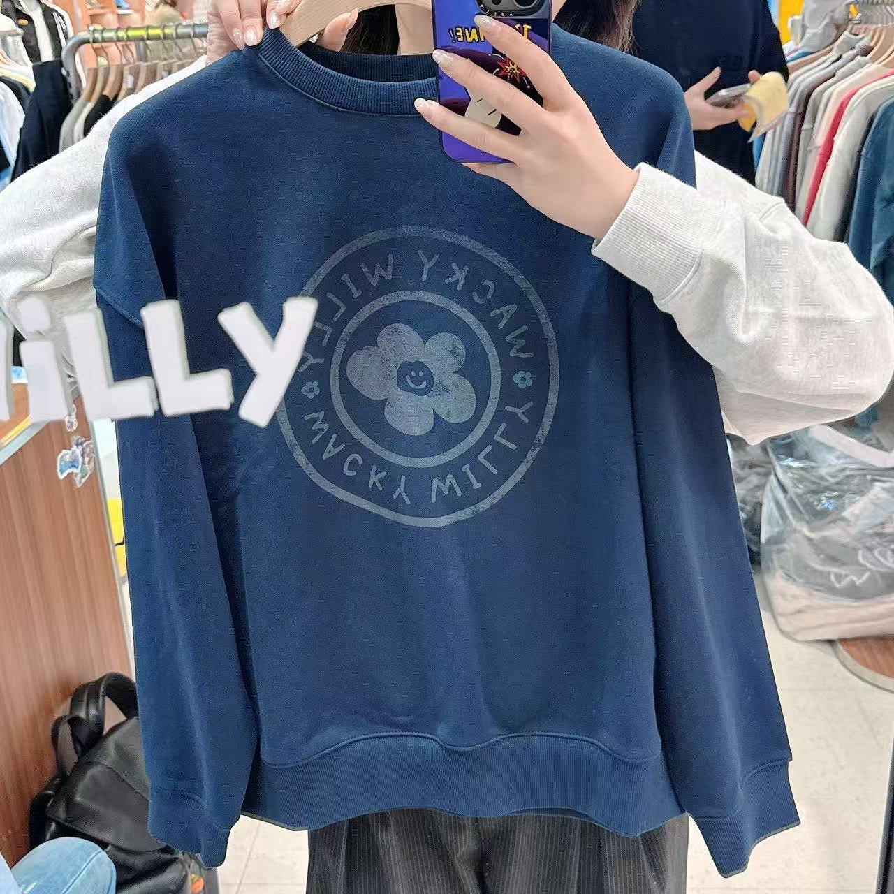 韓國 Wacky Willy Women's Lily Circle Graphic【WW064】