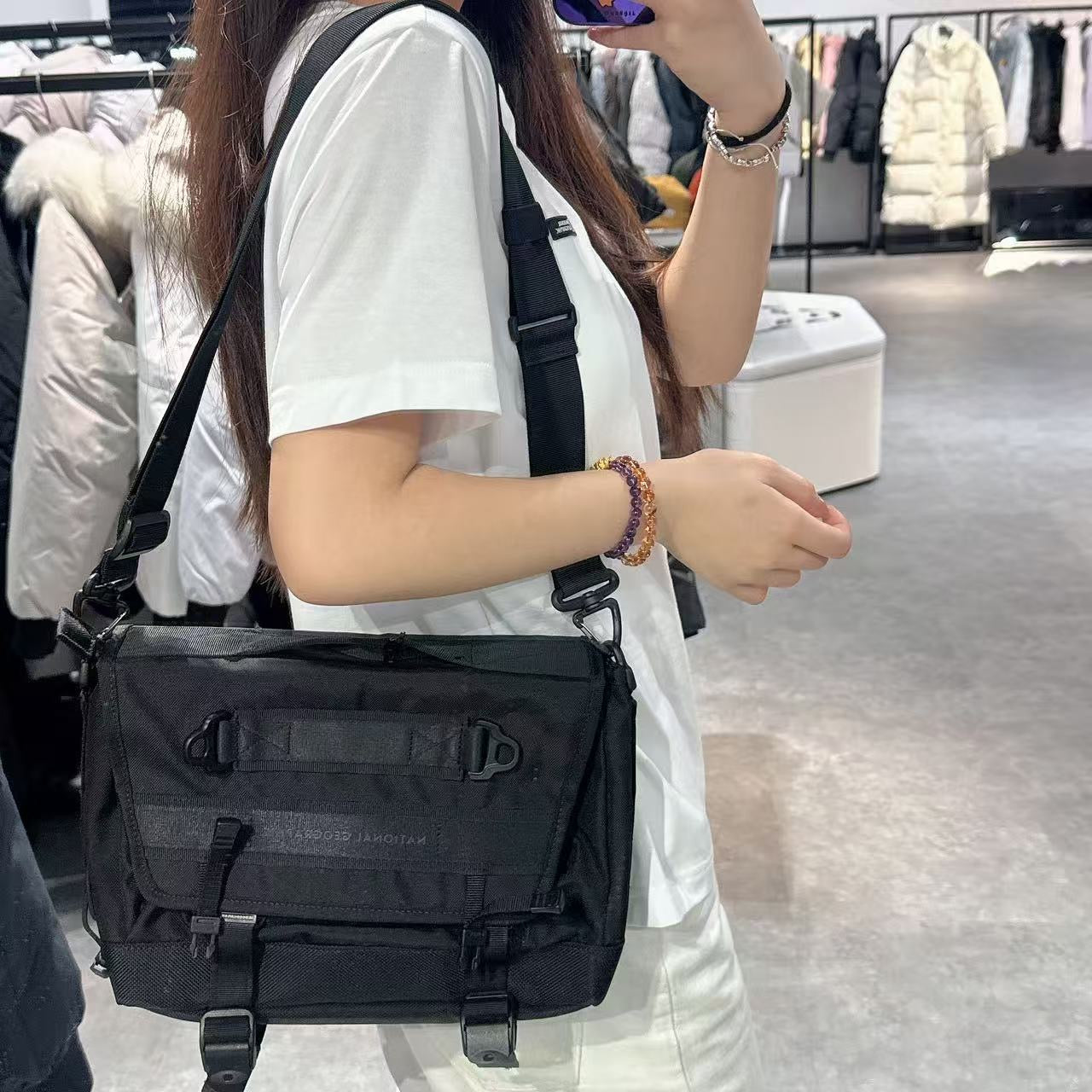 韓國 National Geographic Field Casual Crossbody Bag【NG175】