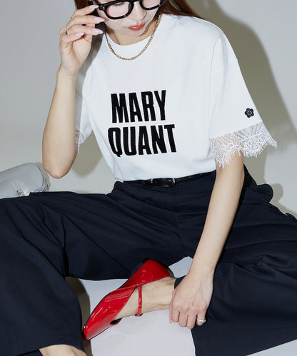 日本直送 Mary Quant 限量版 Lace 袖口 Tee【SJ018】