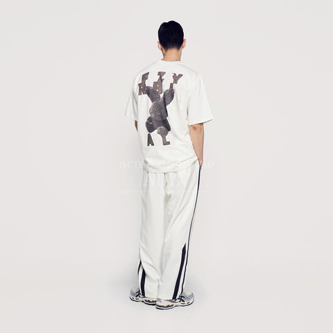 韓國 ADLV FUZZY FONT RABBIT SHORT SLEEVE T-SHIRT【AD004】