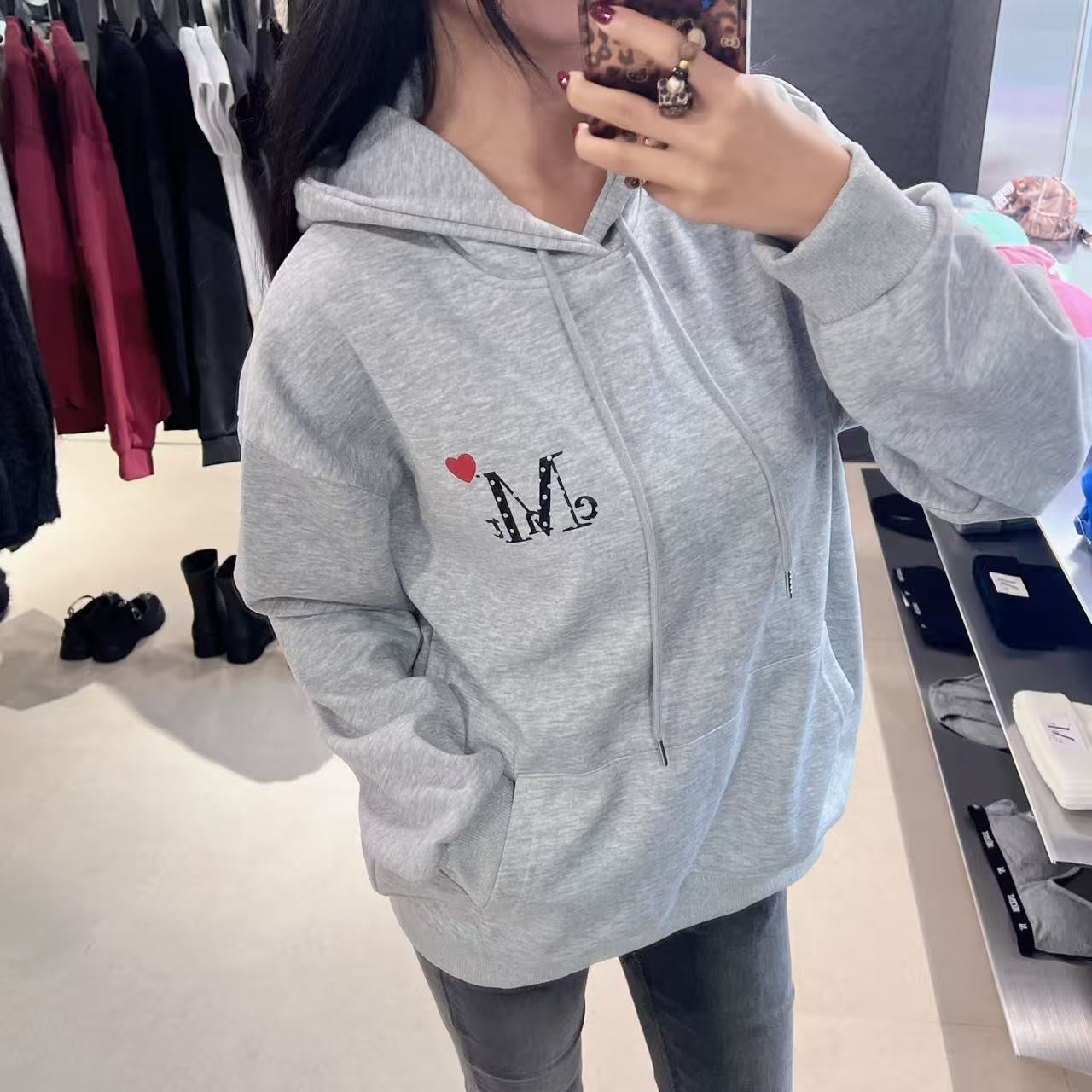 韓國 Mucent Unisex Lovrits Mini Heart Logo Hoodie【MU127】