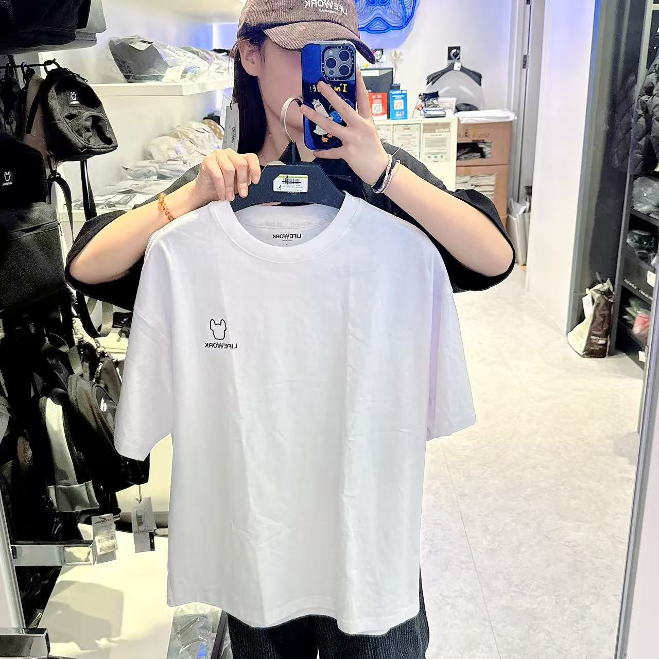 韓國 LifeWork 2PACK New Basic Short Sleeve T-Shirt【LW034】