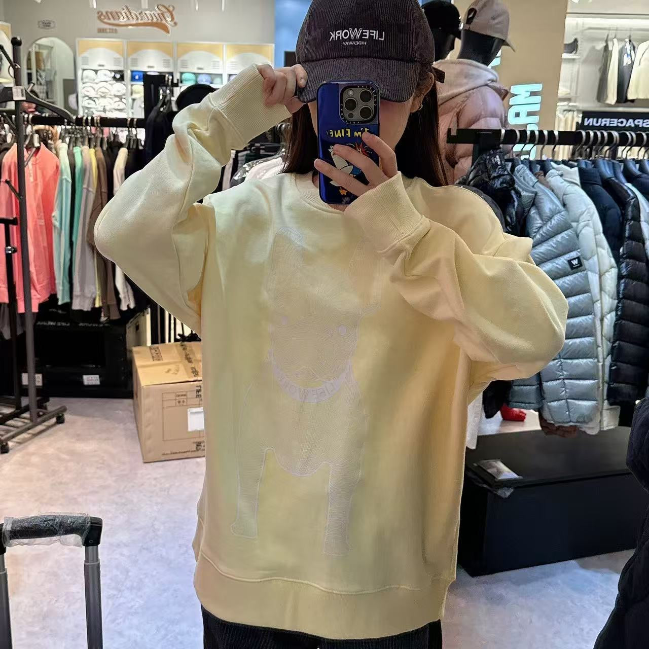 韓國 LifeWork Radoc Big Logo Sweatshirt【LW010】