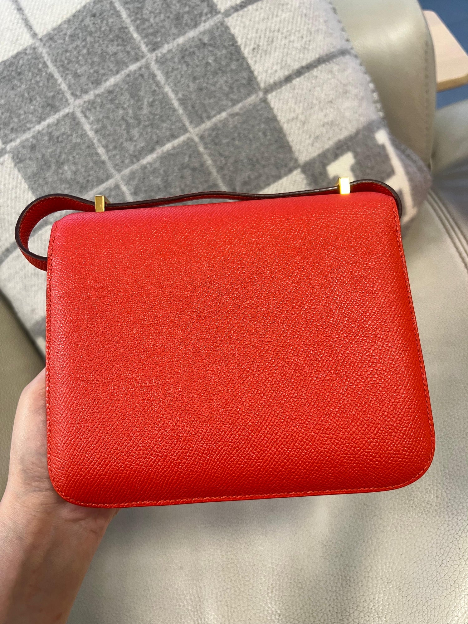 【Preloved】Hermes mini Constance 19 (訂金$500，總售價為 $58,000)【ST021】