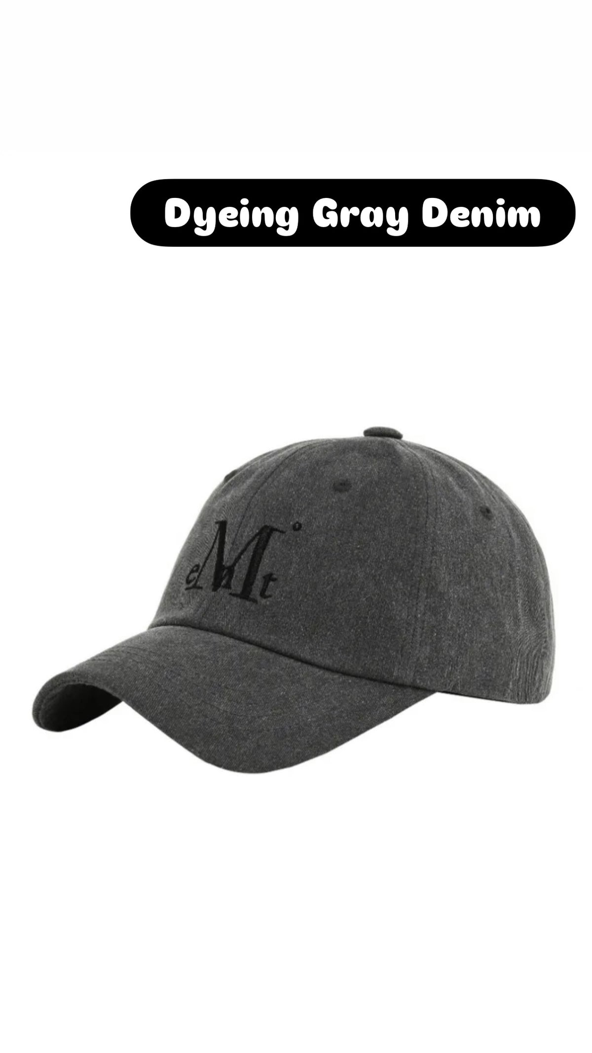 【現貨】韓國 Mucent Signature Ball Cap【MU001】