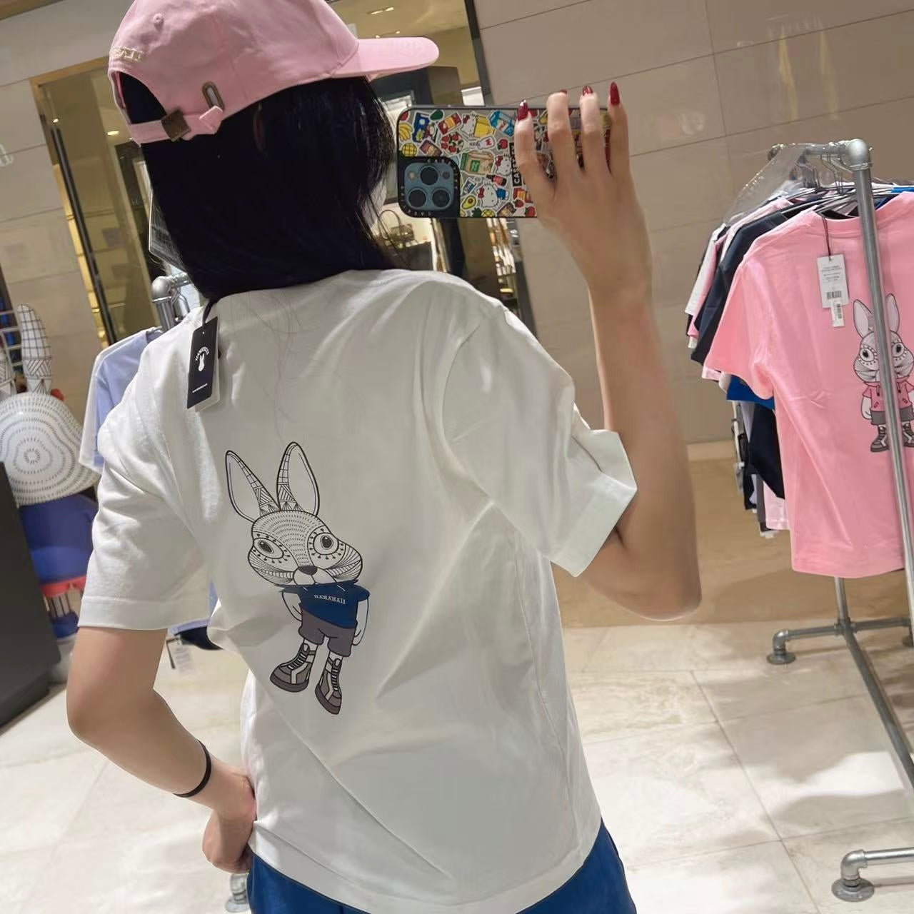 韓國 HANAHAII 兔標 T-shirt【HA014】 - STT Mall HK 靚太網購