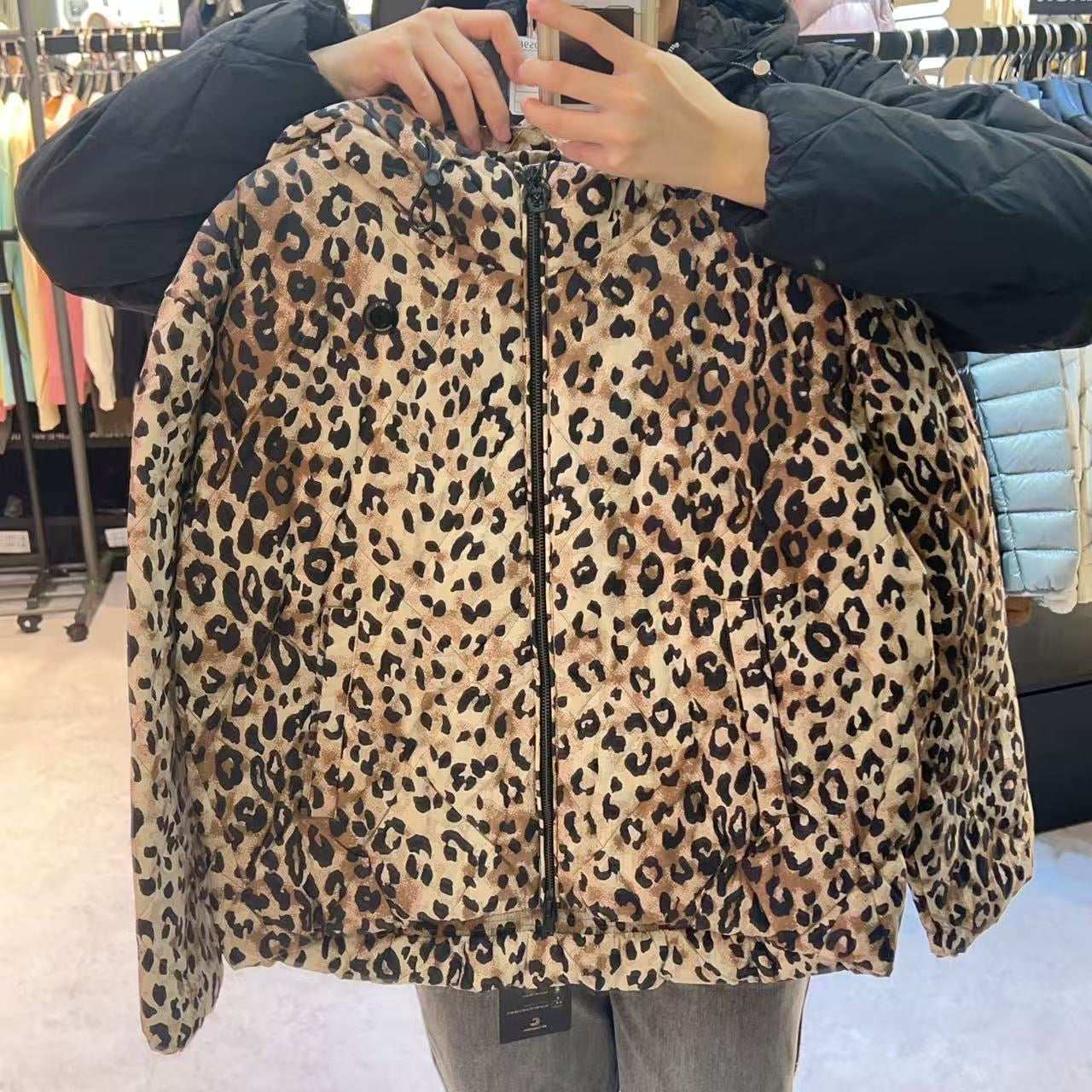 韓國 LifeWork Women's Lite Diamond Quilted Mid-Down Hooded Jumper (鴨絨)【LW002】