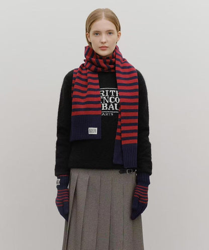 韓國 Marithe Francois Girbaud Classic Logo Muffler【MF779】