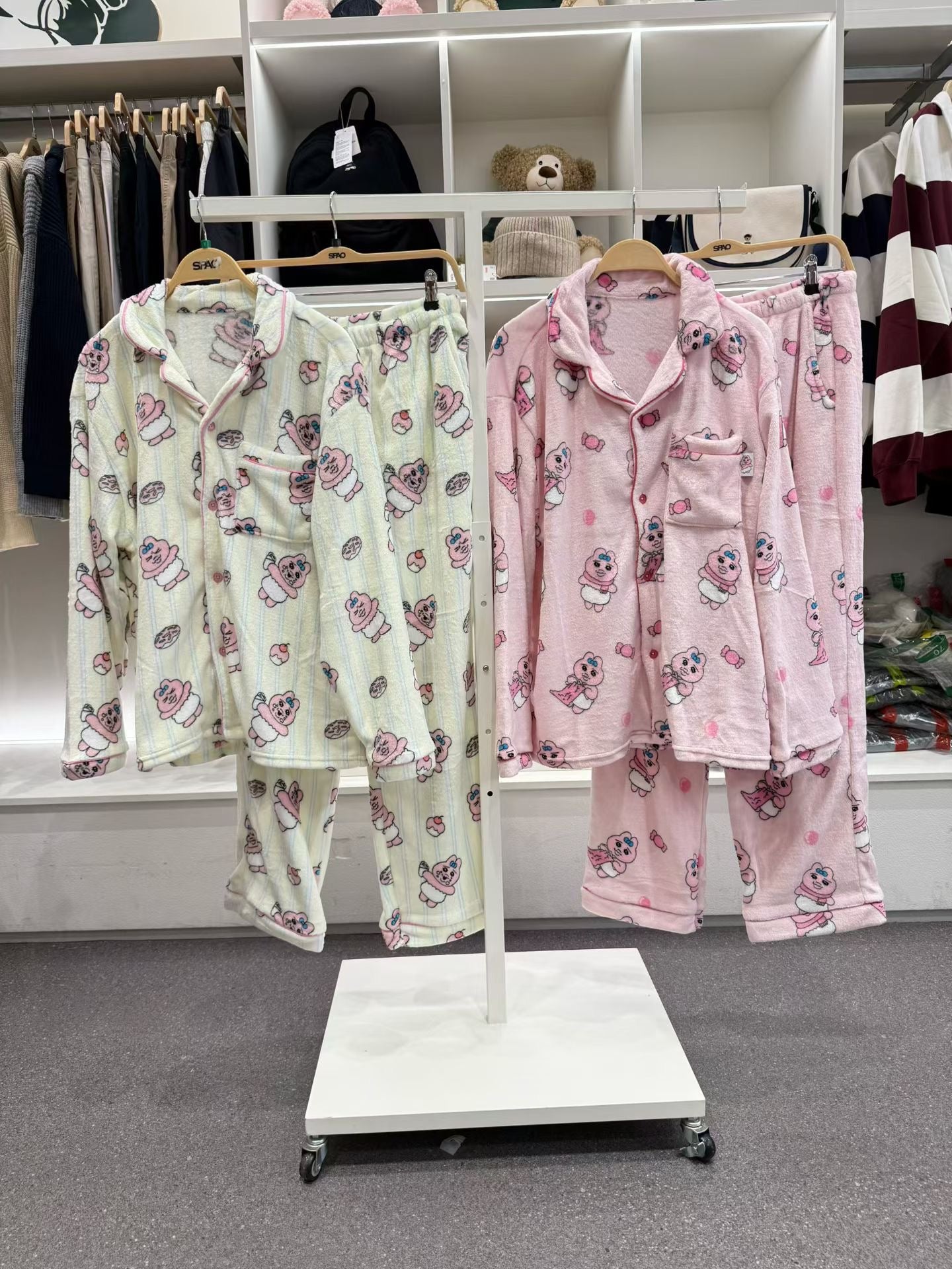 韓國 SPAO Pantyhose Rabbit Opanchu Usagi Sleeping Pajamas【SP279】