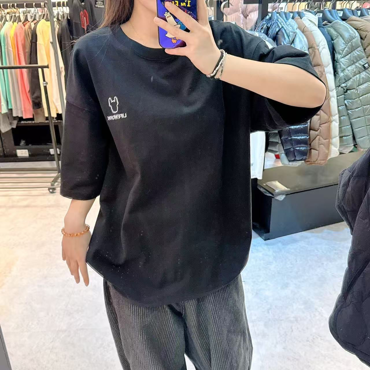 韓國 LifeWork 2PACK New Basic Short Sleeve T-Shirt【LW034】