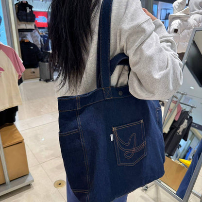 韓國 Mark Gonzales Denim Tote Bag 【MG034】 - STT Mall HK 靚太網購