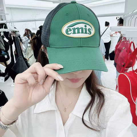 韓國 EMIS Wappen Mesh Ball Cap【ES033】