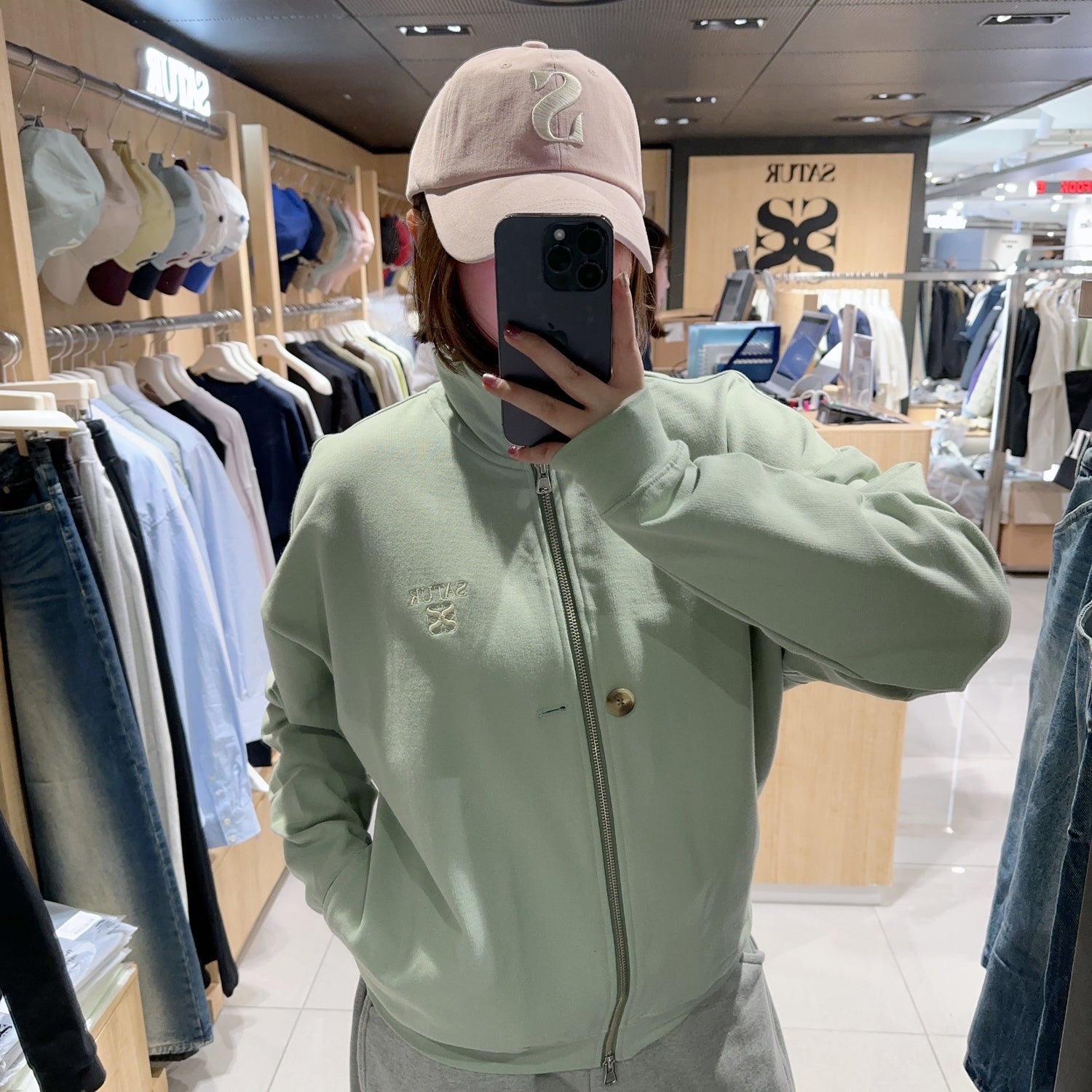 韓國 Satur Lawton All Day Track Zip-Up Jacket【SR087】