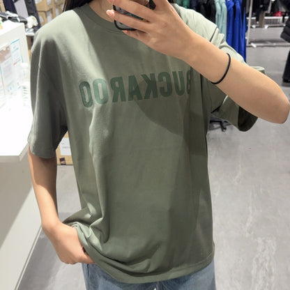 韓國 Buckaroo Standard Fit Buckaroo Logo T-Shirt【BO003】