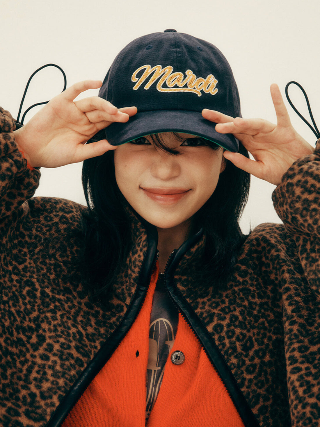 韓國 Mardi Mercredi CAP MARDI CHAIN VINTAGE LOGO【MM144】
