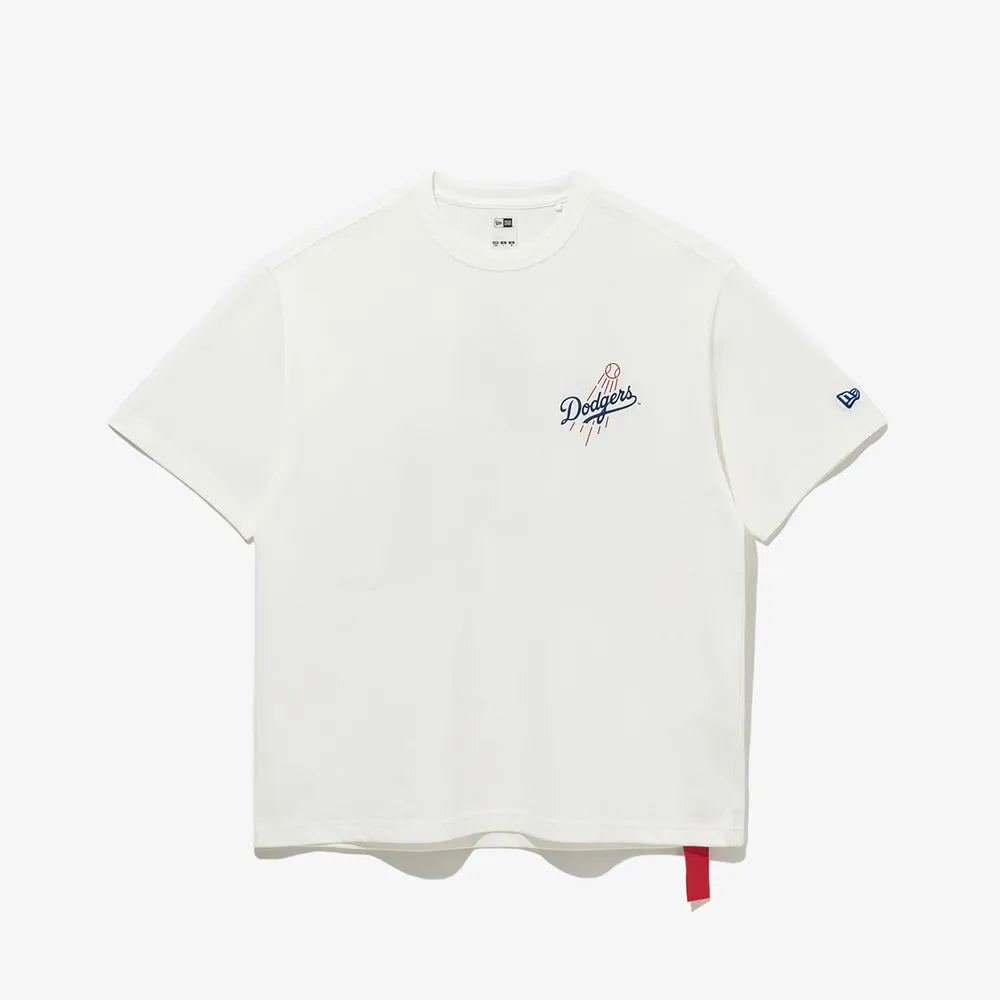 韓國 New Era LA Dodgers Cheer Food T-Shirt【NR004】