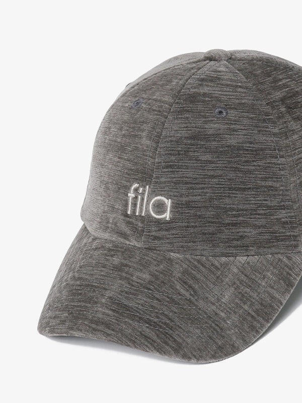 韓國 Fila Lowercase Velvet Ball Cap【SC067】