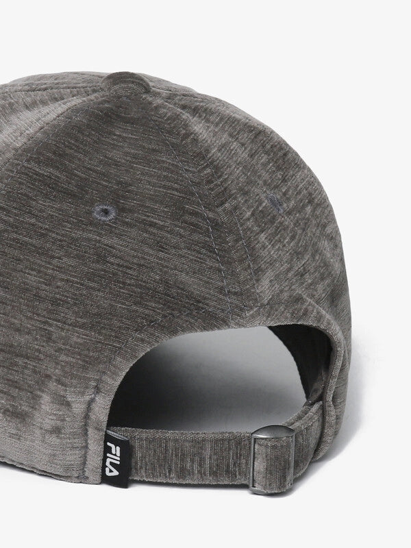 韓國 Fila Lowercase Velvet Ball Cap【SC067】