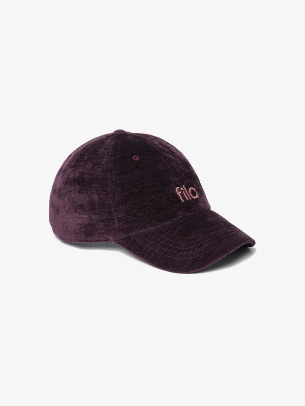 韓國 Fila Lowercase Velvet Ball Cap【SC067】
