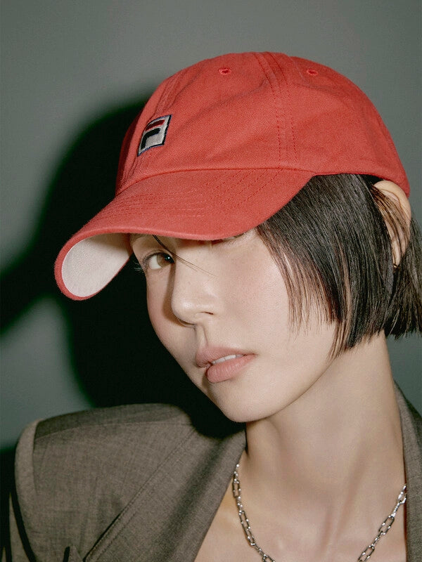 韓國 Fila Cotton F-Box Basic Ball Cap【SC066】