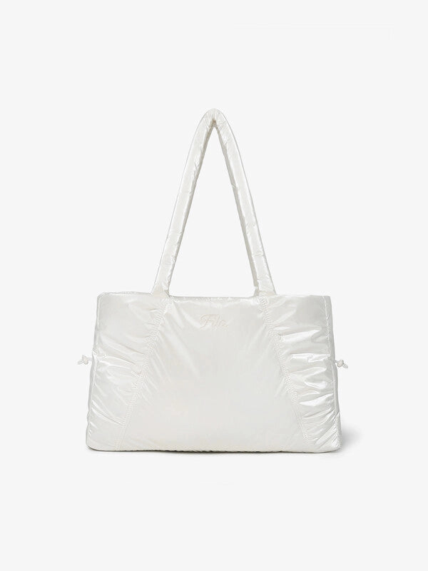 韓國 Fila Glossy Shirring Shoulder Bag【SC053】