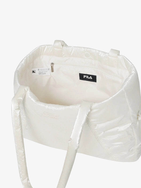 韓國 Fila Glossy Shirring Shoulder Bag【SC053】