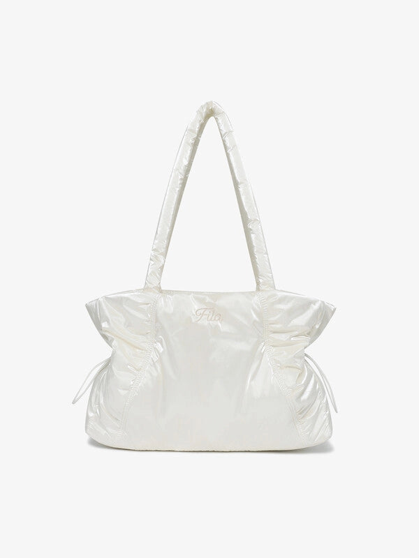 韓國 Fila Glossy Shirring Shoulder Bag【SC053】