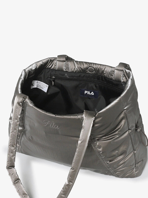 韓國 Fila Glossy Shirring Shoulder Bag【SC053】
