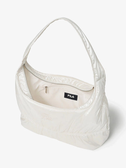 韓國 Fila Glossy Hobo Bag【SC052】