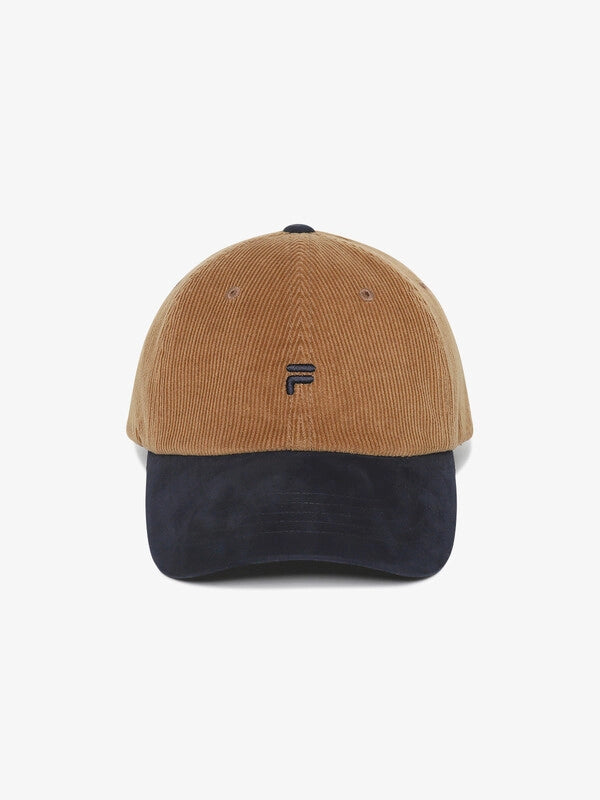 韓國 Fila Corduroy Two Tone Ball Cap【SC064】