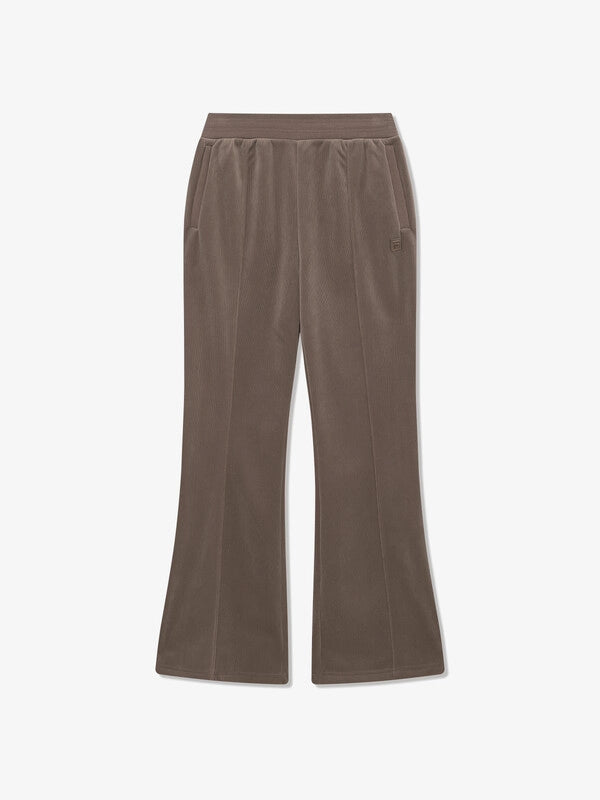 韓國 Fila Velour Corduroy Fleece Bootcut Pants【SC039】