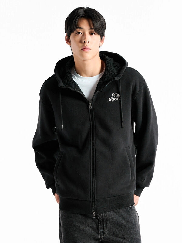 韓國 Fila Sherpa Hooded Zip-Up【SC026】