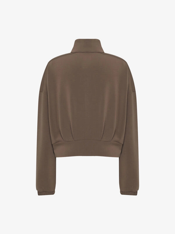 韓國 Fila Women's Soft Touch Balloon Fit Stenneck Zip-Up【SC034】