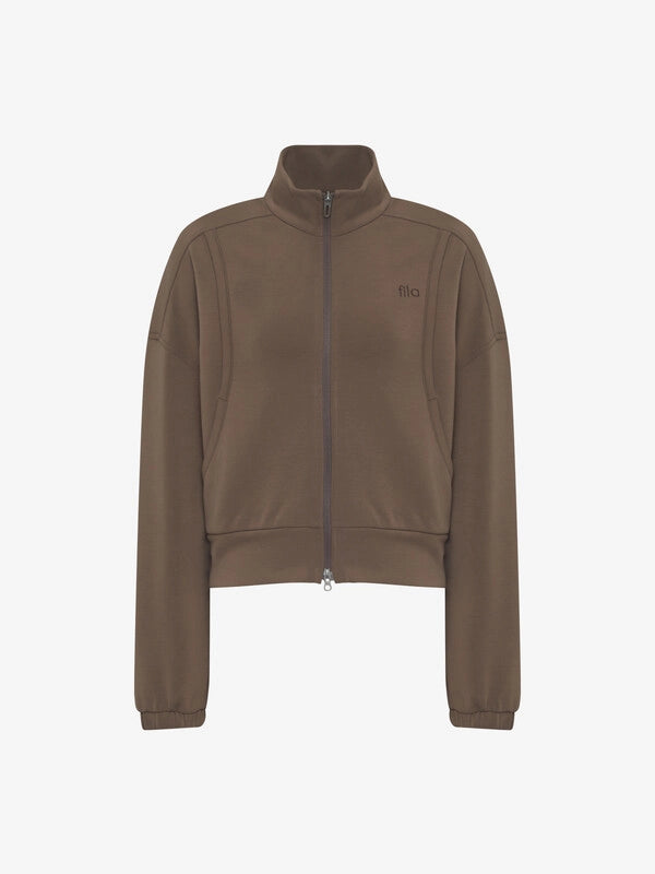 韓國 Fila Women's Soft Touch Balloon Fit Stenneck Zip-Up【SC034】