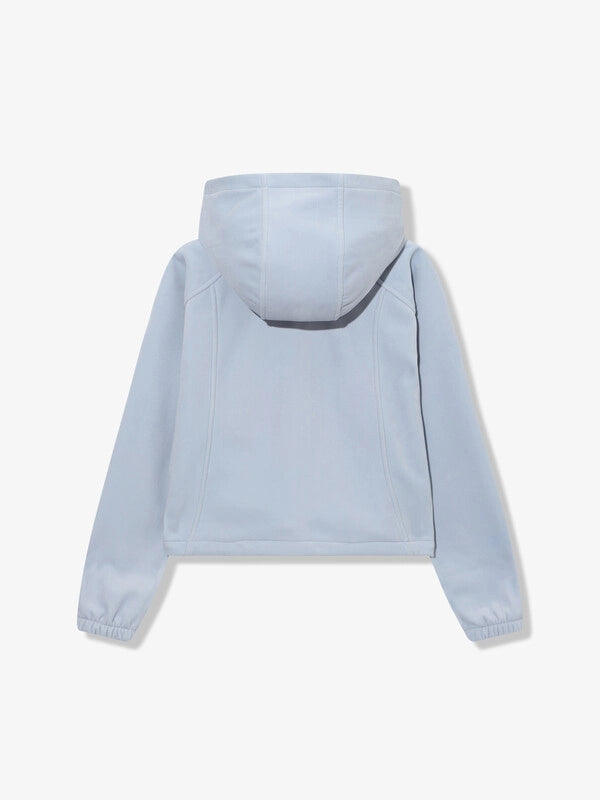 韓國 Fila Velour Corduroy Fleece Hooded Zip-Up【SC038】