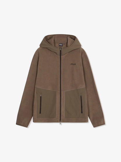 韓國 Fila Micro Fleece Hoodie Zip-Up【SC033】