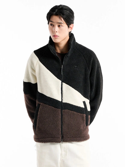 韓國 Fila Colorblock Fleece【SC030】