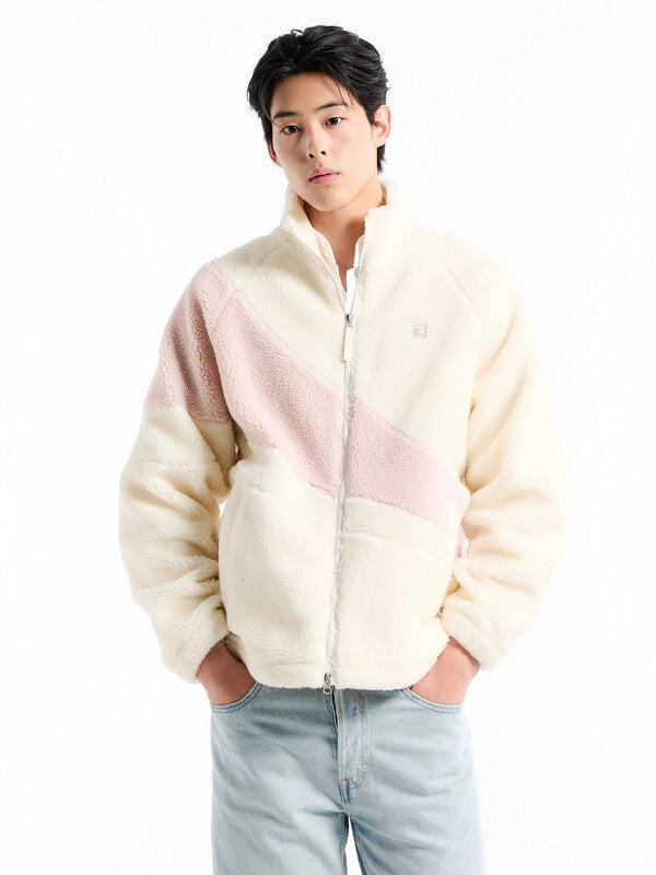 韓國 Fila Colorblock Fleece【SC030】